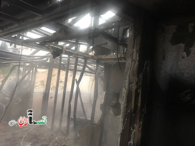 الناصرة: مصرع أمير أبو نصرة واصابة طفليه في حريق اندلع في منزل في خلة الدير
